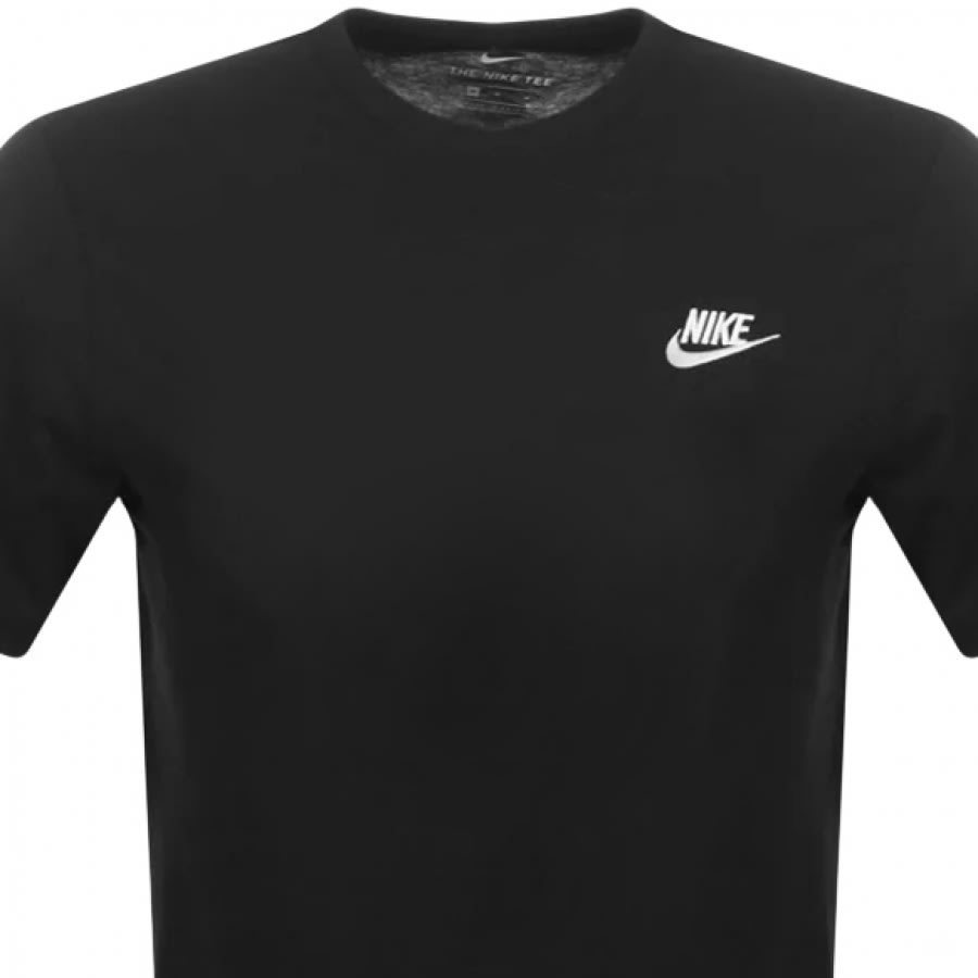 Alternative Image for ProductNike Crew Neck Club T Shirt Black2